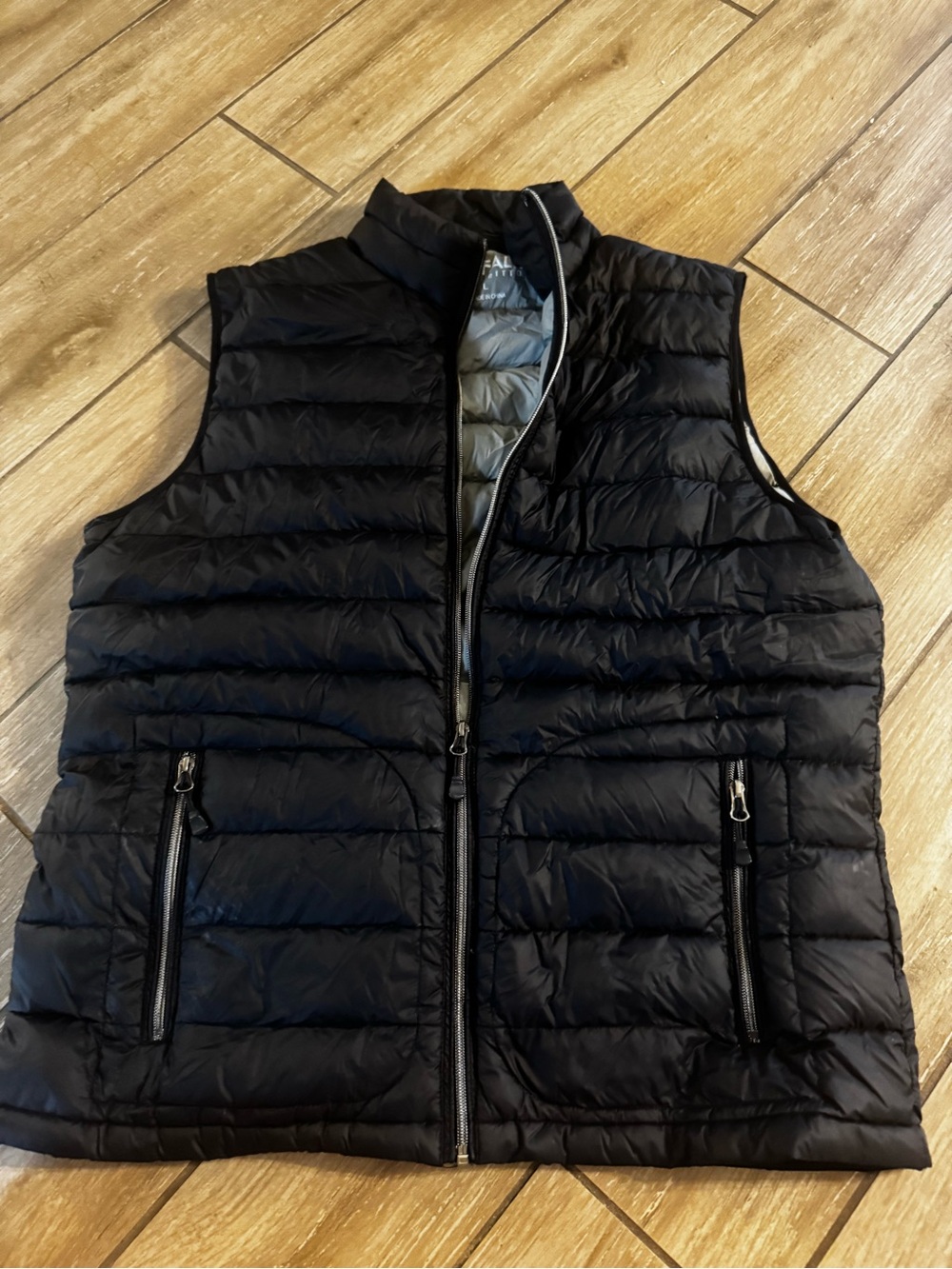 Buffalo David Bitton Men's Black Quilted Puffer Vest
